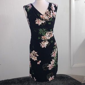 Lauren Ralph Lauren Floral Cocktail Dress in size 8